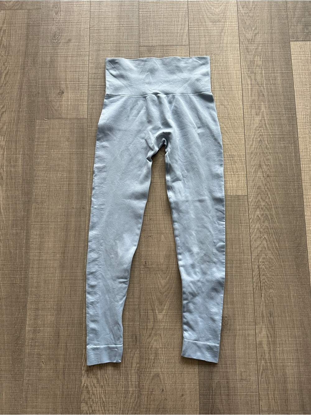 SET Active High-Waist Pale Blue Leggings